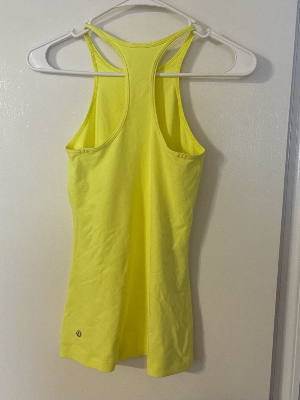 lululemon Neon Yellow Racerback Tank - Picture 4 of 5